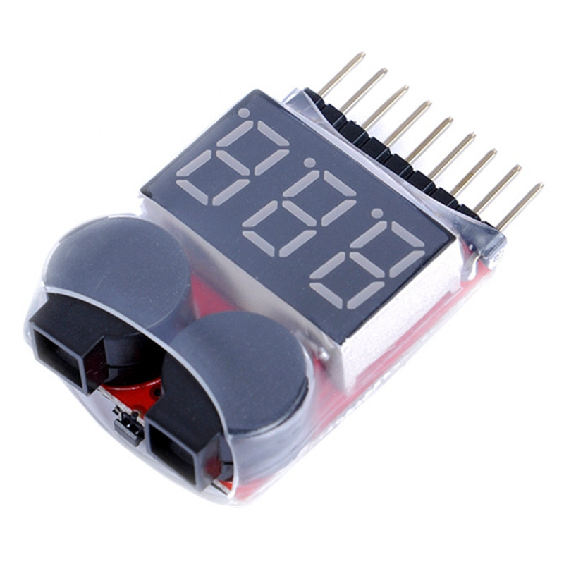 Rc Hobby Wholesale - Untuk 1S/2S/3S/4S/5S/6S/7S/8S Alarm Buzzer Tegangan Rendah